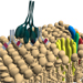 Complement on membrane 3d icon